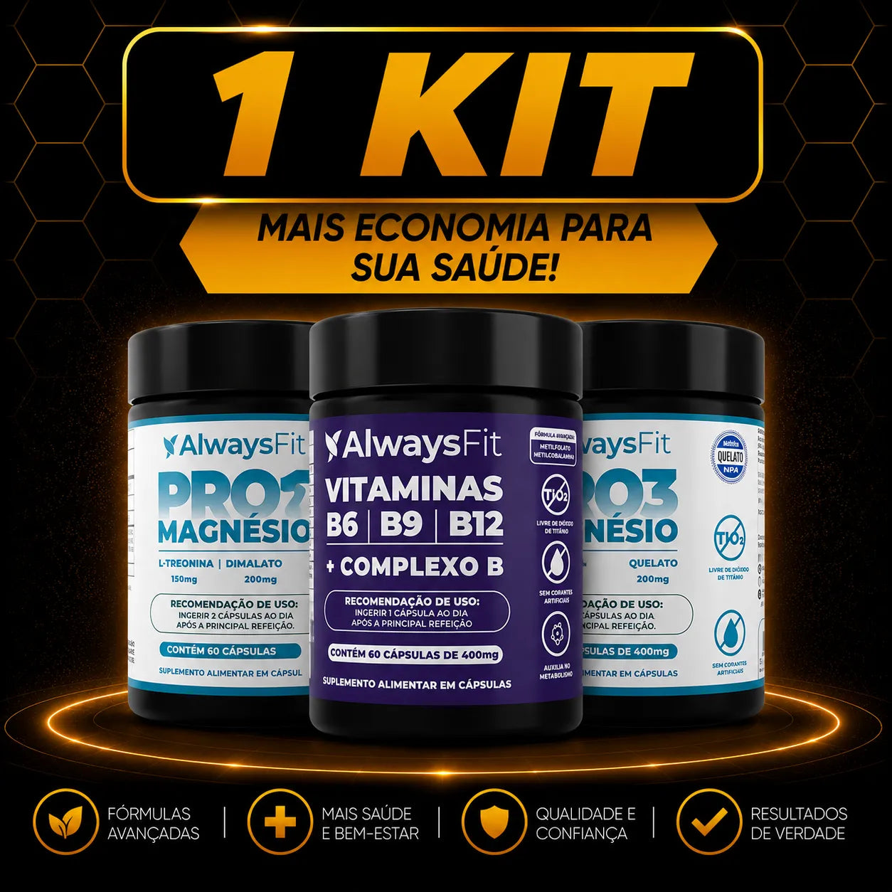 Kit – Pro3 Magnesium + B Complex