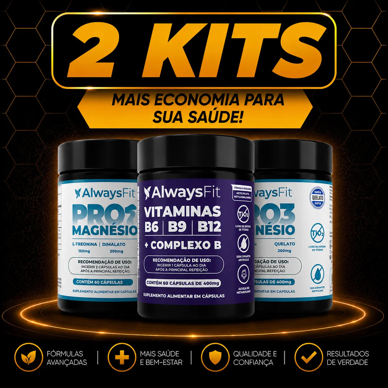 Kit – Pro3 Magnesium + B Complex