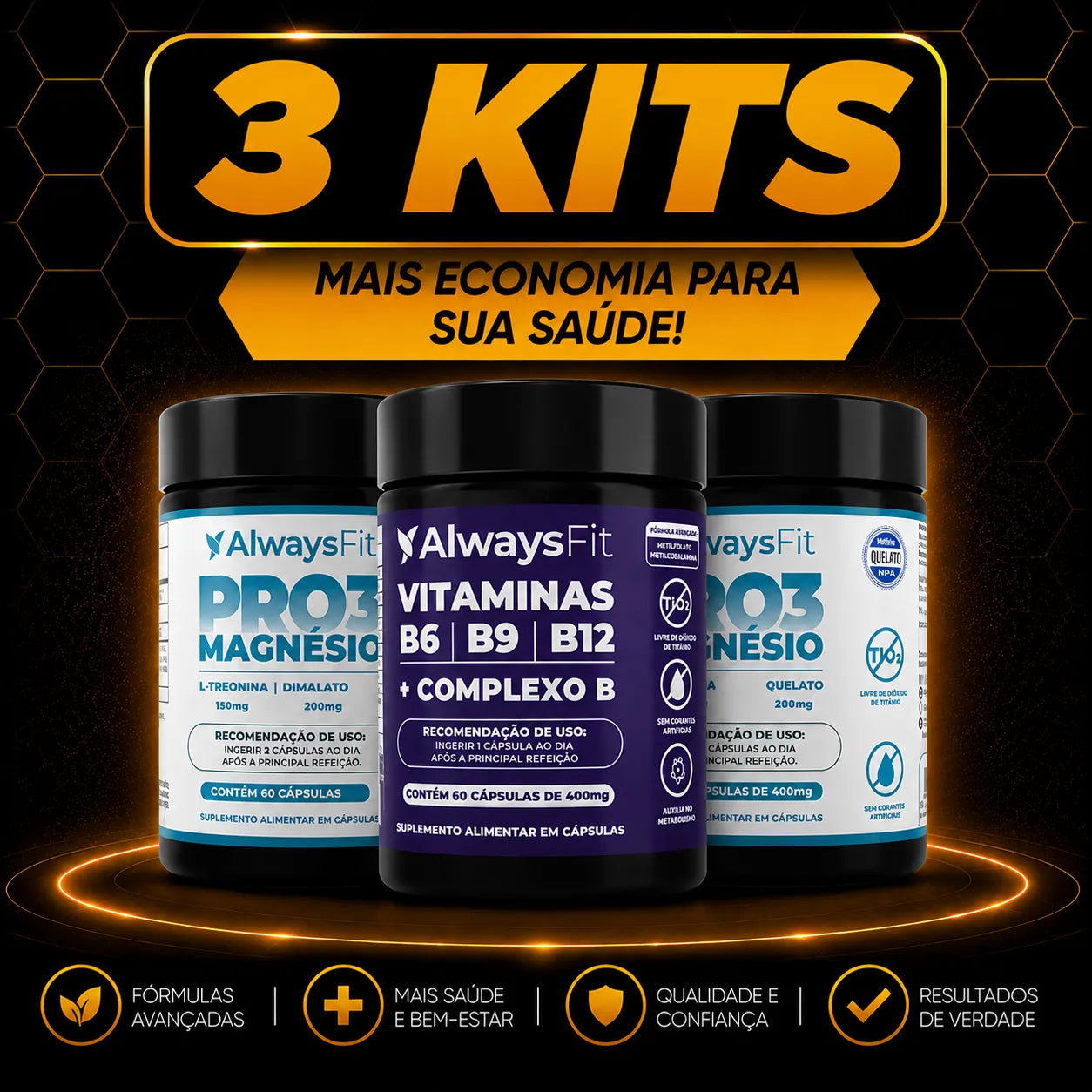 Kit – Pro3 Magnesium + B Complex
