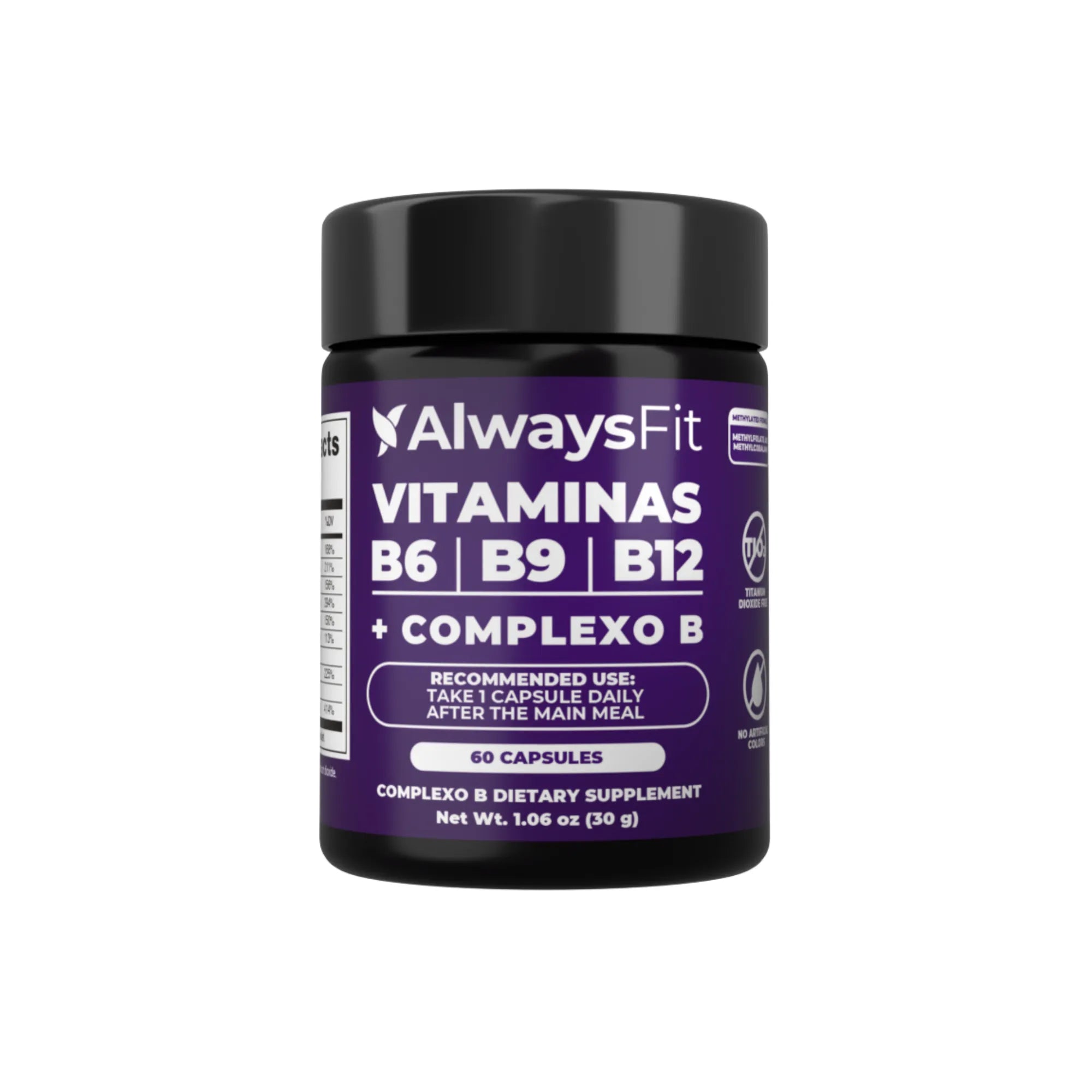 Vitamins B6 | B9 | B12 + B Complex in capsules – Energy, metabolism and daily balance.