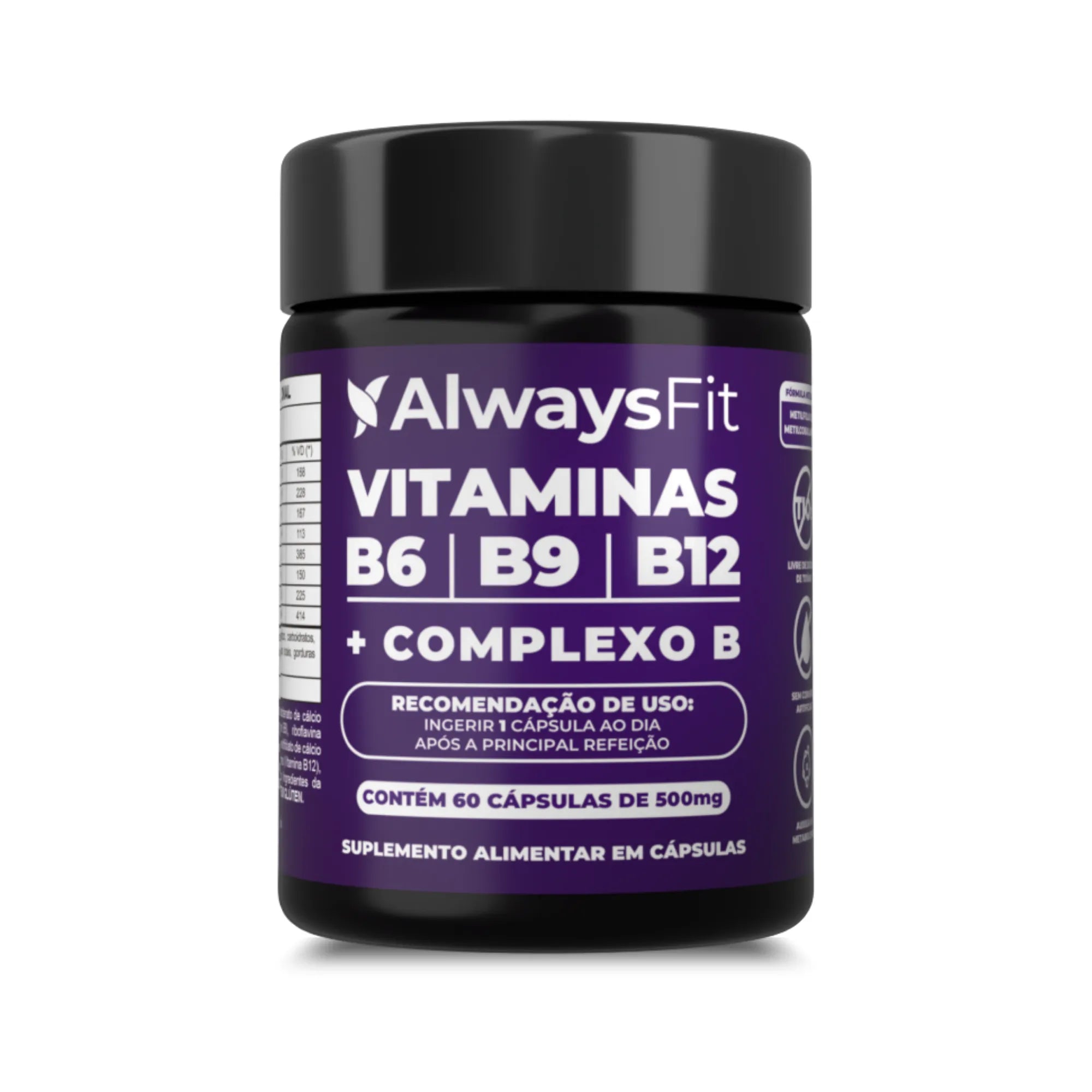Vitamins B6 | B9 | B12 + B Complex in capsules – Energy, metabolism and daily balance.