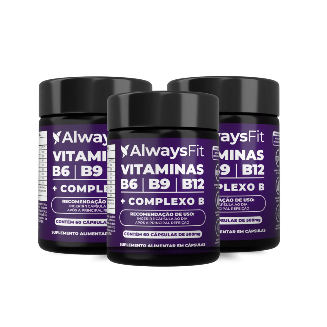 Vitamins B6 | B9 | B12 + B Complex in capsules – Energy, metabolism and daily balance.