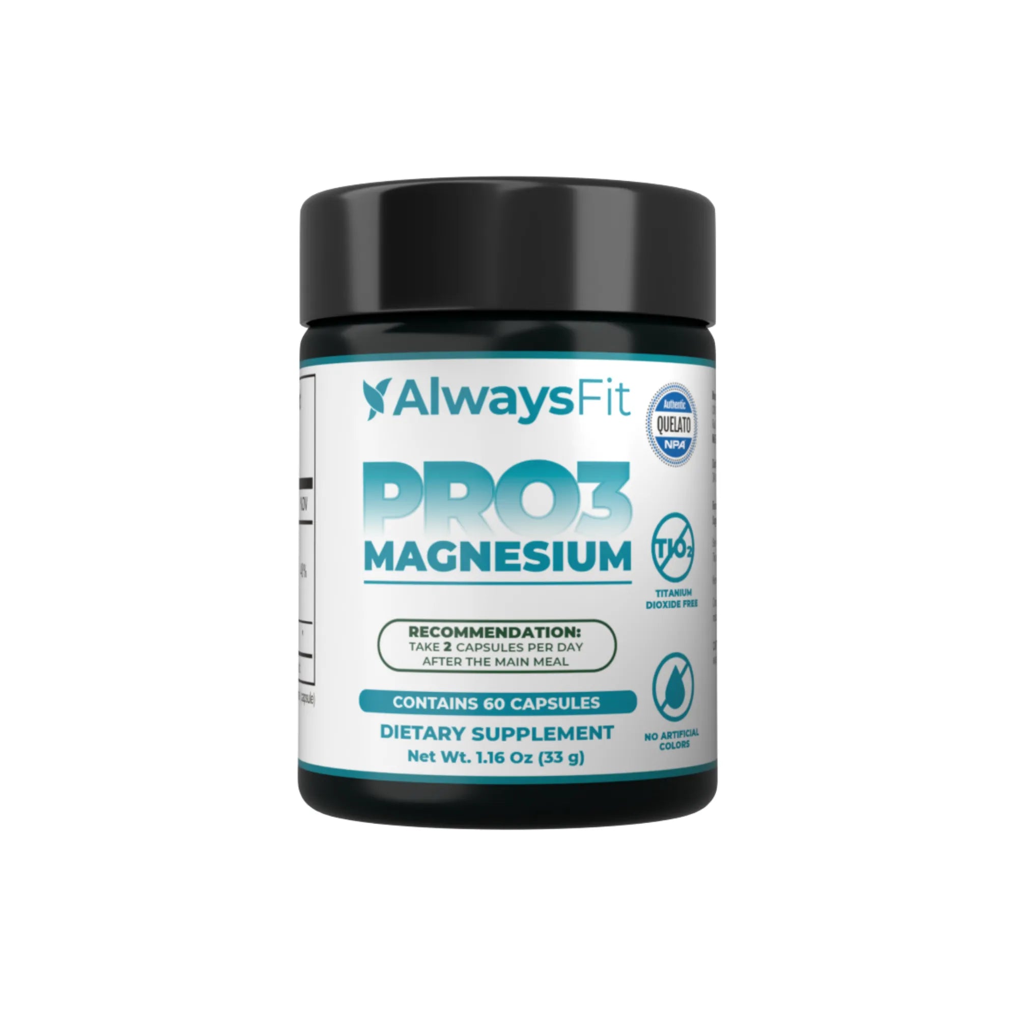 Pro3 Magnesium - L-Threonine, Chelate and Dimalate - 60 Capsules