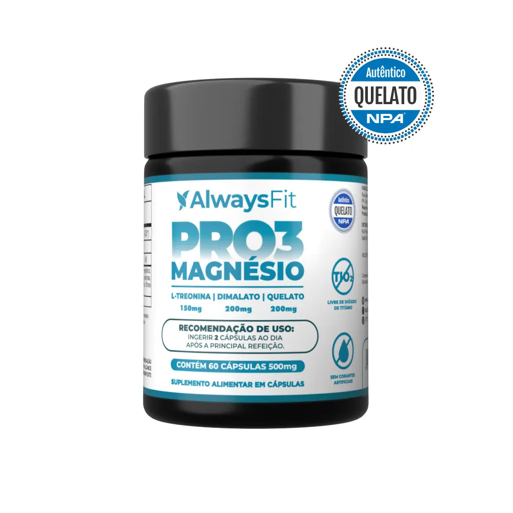 Pro3 Magnesium - L-Threonine, Chelate and Dimalate - 60 Capsules